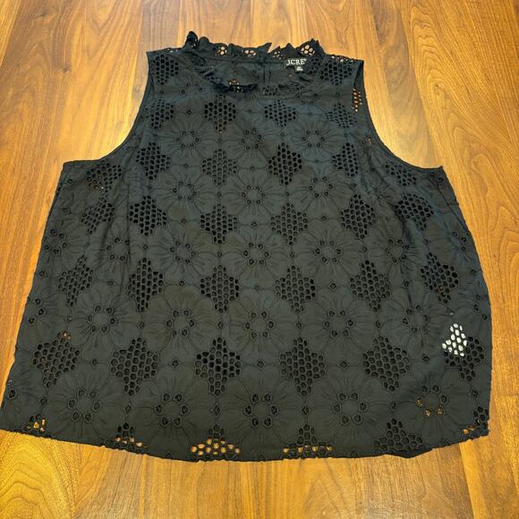 J. Crew Tops - Size XXL J Crew Fleur Top in Eyelet